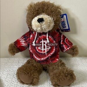 NBA Houston Rockets‎ Bear with Red and White Hoodie 2009